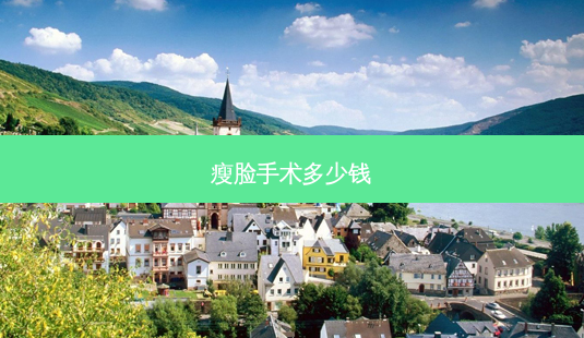 瘦脸手术多少钱-第1张图片-美呗严选网 瘦脸手术多少钱-第1张图片-美呗严选网