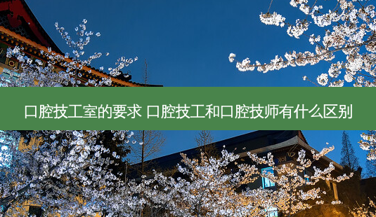 口腔技工室的要求 口腔技工和口腔技师有什么区别-第1张图片-美呗严选网 口腔技工室的要求 口腔技工和口腔技师有什么区别-第1张图片-美呗严选网