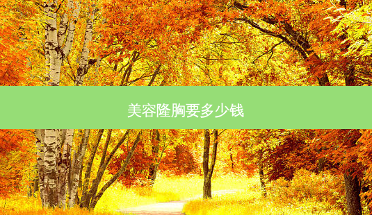 美容隆胸要多少钱-第1张图片-美呗严选网 美容隆胸要多少钱-第1张图片-美呗严选网