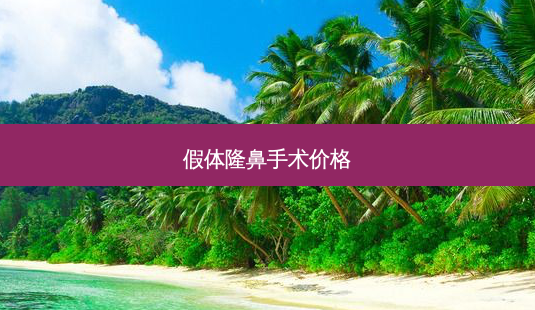 假体隆鼻手术价格-第1张图片-美呗严选网 假体隆鼻手术价格-第1张图片-美呗严选网