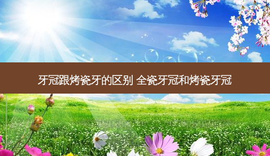 牙冠跟烤瓷牙的区别 全瓷牙冠和烤瓷牙冠-第1张图片-美呗严选网 牙冠跟烤瓷牙的区别 全瓷牙冠和烤瓷牙冠-第1张图片-美呗严选网
