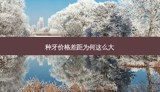 种牙价格差距为何这么大-第1张图片-美呗严选网 种牙价格差距为何这么大-第1张图片-美呗严选网