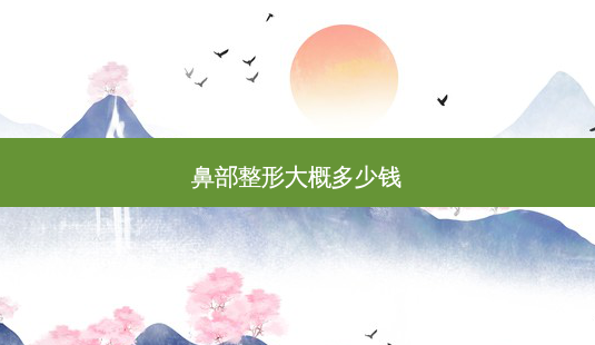 鼻部整形大概多少钱-第1张图片-美呗严选网 鼻部整形大概多少钱-第1张图片-美呗严选网
