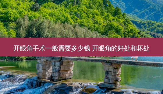 开眼角手术一般需要多少钱 开眼角的好处和坏处-第1张图片-美呗严选网 开眼角手术一般需要多少钱 开眼角的好处和坏处-第1张图片-美呗严选网