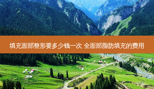 填充面部整形要多少钱一次 全面部脂肪填充的费用-第1张图片-美呗严选网 填充面部整形要多少钱一次 全面部脂肪填充的费用-第1张图片-美呗严选网