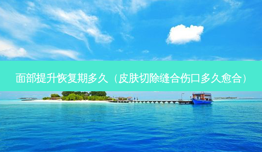 面部提升恢复期多久(皮肤切除缝合伤口多久愈合)-第1张图片-美呗严选网 面部提升恢复期多久(皮肤切除缝合伤口多久愈合)-第1张图片-美呗严选网
