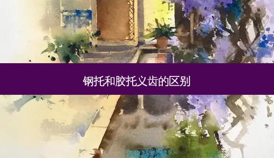 钢托和胶托义齿的区别-第1张图片-美呗严选网 钢托和胶托义齿的区别-第1张图片-美呗严选网