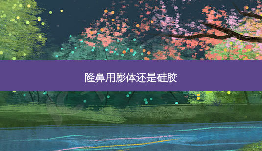隆鼻用膨体还是硅胶-第1张图片-美呗严选网 隆鼻用膨体还是硅胶-第1张图片-美呗严选网
