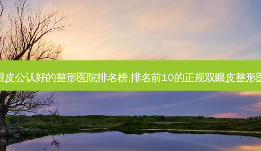 临沂双眼皮公认好的整形医院排名榜,排名前10的正规双眼皮整形医院公示-第1张图片-美呗严选网 临沂双眼皮公认好的整形医院排名榜,排名前10的正规双眼皮整形医院公示-第1张图片-美呗严选网