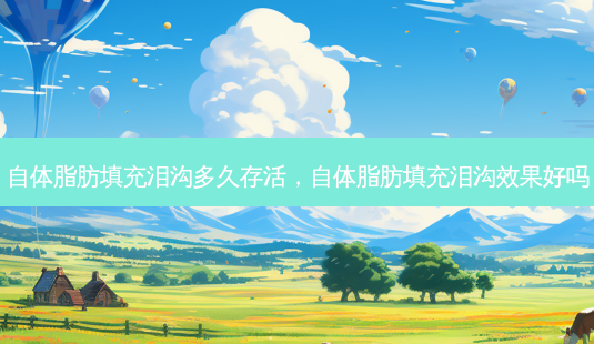 自体脂肪填充泪沟多久存活,自体脂肪填充泪沟效果好吗-第1张图片-美呗严选网 自体脂肪填充泪沟多久存活,自体脂肪填充泪沟效果好吗-第1张图片-美呗严选网
