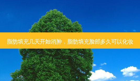 脂肪填充几天开始消肿，脂肪填充脸部多久可以化妆-第1张图片-美呗严选网
