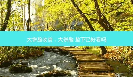 大饼脸，大饼脸 垫下巴好看吗-第1张图片-美呗严选网