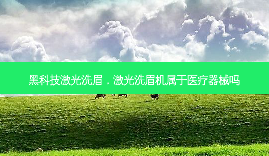 黑科技激光洗眉，激光洗眉机属于医疗器械吗-第1张图片-美呗严选网