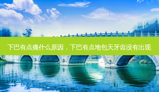 下巴有点痛什么原因,下巴有点地包天牙齿没有出现-第1张图片-美呗严选网 下巴有点痛什么原因,下巴有点地包天牙齿没有出现-第1张图片-美呗严选网