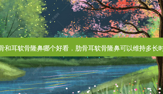 肋骨和耳软骨隆鼻哪个好看,肋骨耳软骨隆鼻可以维持多长时间-第1张图片-美呗严选网 肋骨和耳软骨隆鼻哪个好看,肋骨耳软骨隆鼻可以维持多长时间-第1张图片-美呗严选网