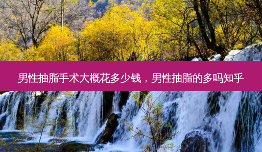 男性抽脂手术大概花多少钱,男性抽脂的多吗知乎-第1张图片-美呗严选网 男性抽脂手术大概花多少钱,男性抽脂的多吗知乎-第1张图片-美呗严选网