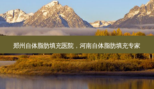 郑州自体脂肪填充医院，河南自体脂肪填充专家-第1张图片-美呗严选网
