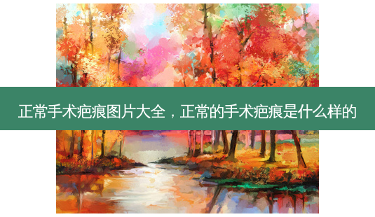 正常手术疤痕图片大全,正常的手术疤痕是什么样的-第1张图片-美呗严选网 正常手术疤痕图片大全,正常的手术疤痕是什么样的-第1张图片-美呗严选网