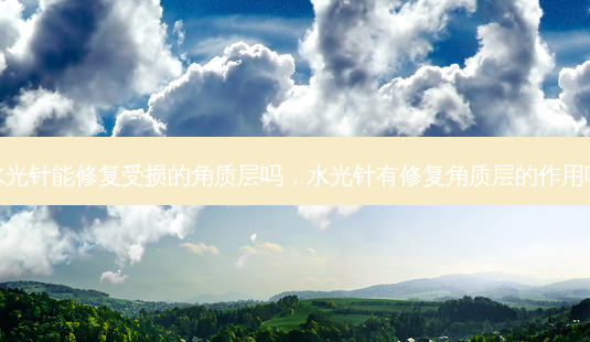 水光针能修复受损的角质层吗,水光针有修复角质层的作用吗-第1张图片-美呗严选网 水光针能修复受损的角质层吗,水光针有修复角质层的作用吗-第1张图片-美呗严选网