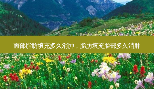 面部脂肪填充多久消肿,脂肪填充脸部多久消肿-第1张图片-美呗严选网 面部脂肪填充多久消肿,脂肪填充脸部多久消肿-第1张图片-美呗严选网