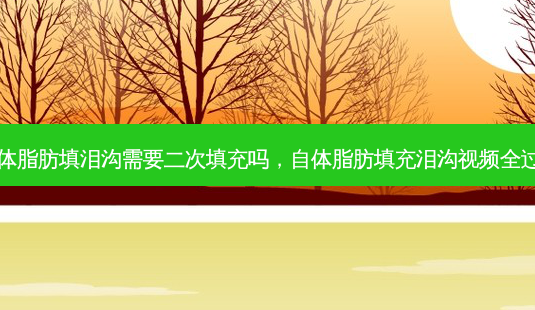 自体脂肪填泪沟需要二次填充吗,自体脂肪填充泪沟视频全过程-第1张图片-美呗严选网 自体脂肪填泪沟需要二次填充吗,自体脂肪填充泪沟视频全过程-第1张图片-美呗严选网