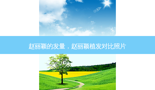赵丽颖的发量,赵丽颖植发对比照片-第1张图片-美呗严选网 赵丽颖的发量,赵丽颖植发对比照片-第1张图片-美呗严选网