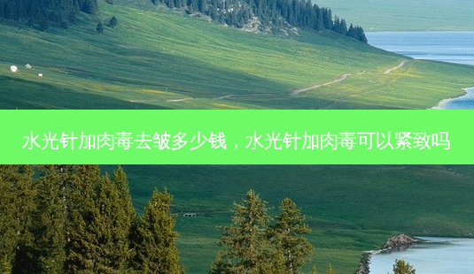 水光针加肉毒去皱多少钱,水光针加肉毒可以紧致吗-第1张图片-美呗严选网 水光针加肉毒去皱多少钱,水光针加肉毒可以紧致吗-第1张图片-美呗严选网
