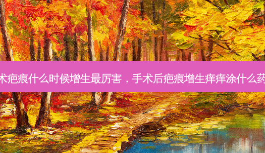 手术疤痕什么时候增生厉害,手术后疤痕增生痒痒涂什么药好-第1张图片-美呗严选网 手术疤痕什么时候增生厉害,手术后疤痕增生痒痒涂什么药好-第1张图片-美呗严选网
