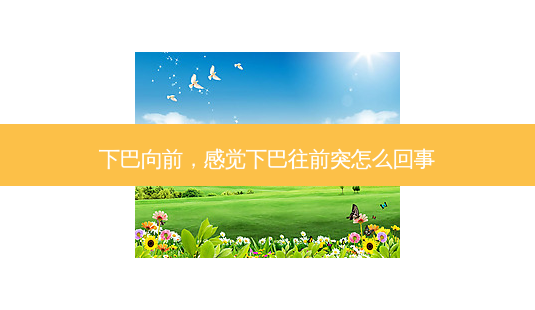 下巴向前,感觉下巴往前突怎么回事-第1张图片-美呗严选网 下巴向前,感觉下巴往前突怎么回事-第1张图片-美呗严选网