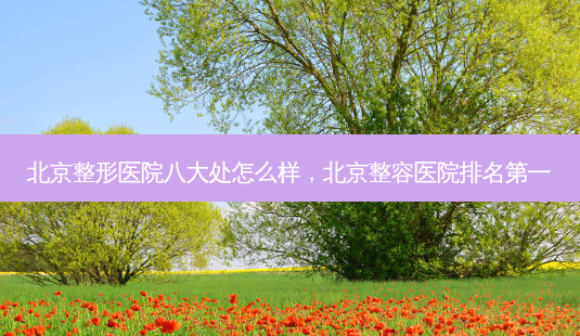 北京整形医院八大处怎么样,北京整容医院-第1张图片-美呗严选网 北京整形医院八大处怎么样,北京整容医院-第1张图片-美呗严选网