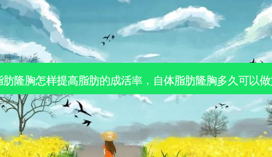 自体脂肪隆胸怎样提高脂肪的成活率,自体脂肪隆胸多久可以做第二次-第1张图片-美呗严选网 自体脂肪隆胸怎样提高脂肪的成活率,自体脂肪隆胸多久可以做第二次-第1张图片-美呗严选网