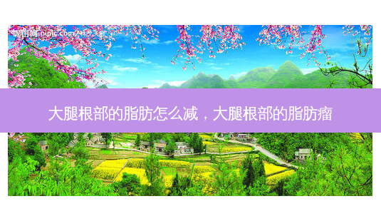 大腿根部的脂肪怎么减,大腿根部的脂肪瘤-第1张图片-美呗严选网 大腿根部的脂肪怎么减,大腿根部的脂肪瘤-第1张图片-美呗严选网