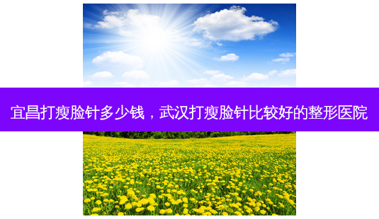 宜昌打瘦脸针多少钱,武汉打瘦脸针比较好的整形医院-第1张图片-美呗严选网 宜昌打瘦脸针多少钱,武汉打瘦脸针比较好的整形医院-第1张图片-美呗严选网
