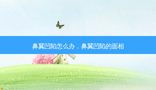 鼻翼凹陷怎么办,鼻翼凹陷的面相-第1张图片-美呗严选网 鼻翼凹陷怎么办,鼻翼凹陷的面相-第1张图片-美呗严选网