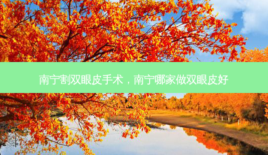 南宁割双眼皮手术,南宁哪家做双眼皮好-第1张图片-美呗严选网 南宁割双眼皮手术,南宁哪家做双眼皮好-第1张图片-美呗严选网