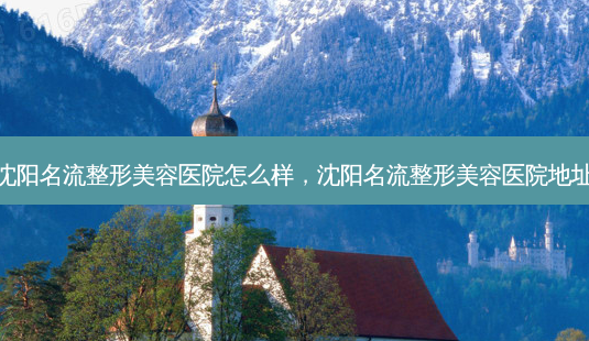 沈阳名流整形美容医院怎么样,沈阳名流整形美容医院地址-第1张图片-美呗严选网 沈阳名流整形美容医院怎么样,沈阳名流整形美容医院地址-第1张图片-美呗严选网