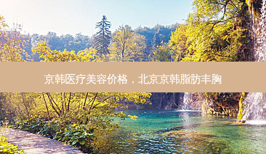 京韩医疗美容价格,北京京韩脂肪丰胸-第1张图片-美呗严选网 京韩医疗美容价格,北京京韩脂肪丰胸-第1张图片-美呗严选网