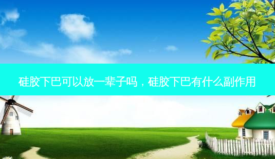 硅胶下巴可以放一辈子吗,硅胶下巴有什么副作用-第1张图片-美呗严选网 硅胶下巴可以放一辈子吗,硅胶下巴有什么副作用-第1张图片-美呗严选网