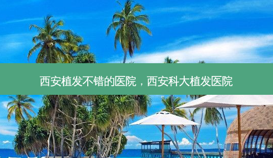 西安植发不错的医院,西安科大植发医院-第1张图片-美呗严选网 西安植发不错的医院,西安科大植发医院-第1张图片-美呗严选网