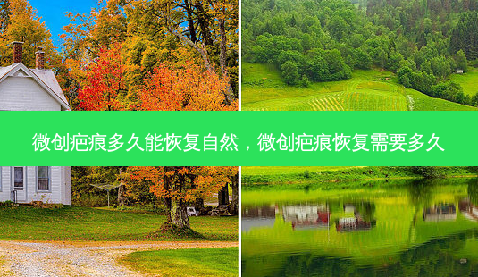 微创疤痕多久能恢复自然,微创疤痕恢复需要多久-第1张图片-美呗严选网 微创疤痕多久能恢复自然,微创疤痕恢复需要多久-第1张图片-美呗严选网