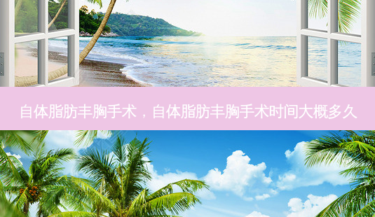自体脂肪丰胸手术,自体脂肪丰胸手术时间大概多久-第1张图片-美呗严选网 自体脂肪丰胸手术,自体脂肪丰胸手术时间大概多久-第1张图片-美呗严选网