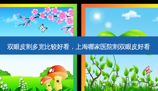 双眼皮割多宽比较好看,上海哪家医院割双眼皮好看-第1张图片-美呗严选网 双眼皮割多宽比较好看,上海哪家医院割双眼皮好看-第1张图片-美呗严选网