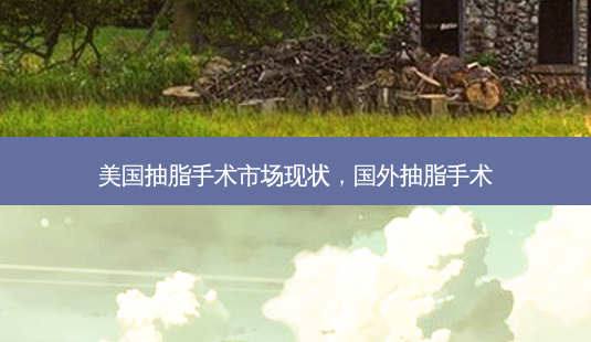 美国抽脂手术市场现状,国外抽脂手术-第1张图片-美呗严选网 美国抽脂手术市场现状,国外抽脂手术-第1张图片-美呗严选网