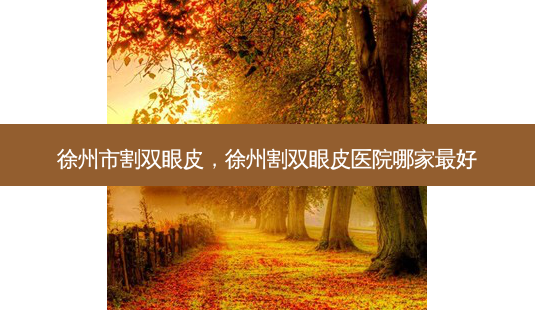 徐州市割双眼皮,徐州割双眼皮医院哪家 *** -第1张图片-美呗严选网 徐州市割双眼皮,徐州割双眼皮医院哪家 *** -第1张图片-美呗严选网