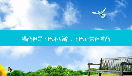 嘴凸但是下巴不后缩,下巴正常但嘴凸-第1张图片-美呗严选网 嘴凸但是下巴不后缩,下巴正常但嘴凸-第1张图片-美呗严选网
