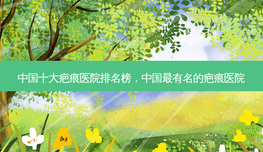 中国十大疤痕医院排名榜,中国最有名的疤痕医院-第1张图片-美呗严选网 中国十大疤痕医院排名榜,中国最有名的疤痕医院-第1张图片-美呗严选网