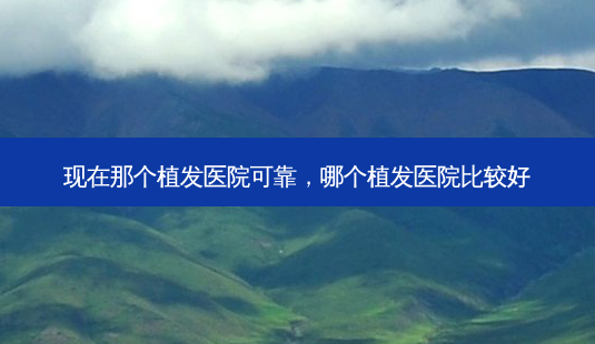 现在那个植发医院可靠,哪个植发医院比较好-第1张图片-美呗严选网 现在那个植发医院可靠,哪个植发医院比较好-第1张图片-美呗严选网