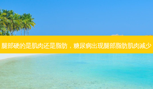 腿部硬的是肌肉还是脂肪,糖尿病出现腿部脂肪肌肉减少-第1张图片-美呗严选网 腿部硬的是肌肉还是脂肪,糖尿病出现腿部脂肪肌肉减少-第1张图片-美呗严选网