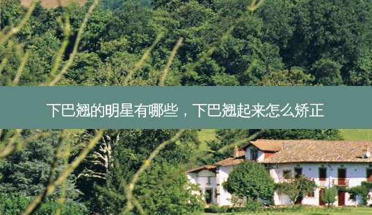 下巴翘的明星有哪些,下巴翘起来怎么矫正-第1张图片-美呗严选网 下巴翘的明星有哪些,下巴翘起来怎么矫正-第1张图片-美呗严选网