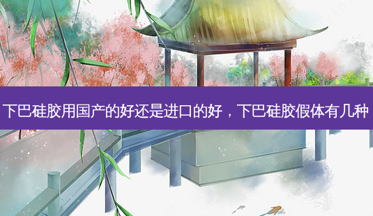 下巴硅胶用国产的好还是进口的好,下巴硅胶假体有几种-第1张图片-美呗严选网 下巴硅胶用国产的好还是进口的好,下巴硅胶假体有几种-第1张图片-美呗严选网